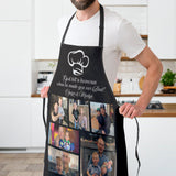 Photo & Text Customize - Personalized No Pocket Apron