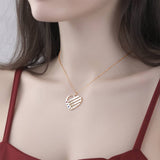 This Is Us - Personalized Family S925 Silver Birthstone Heart Name Necklace
