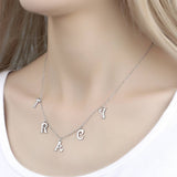Letter Initials - Personalized Initials Necklace