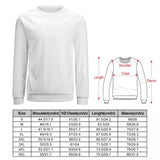 Custom Text Sweatshirt Personalized Names Round Neck - Personalized Family Sweatshirt