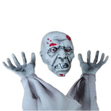 Artificial Skull Head - Halloween Zombie Decoration