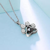 Pet's Paw - Personalized Dog Paw Photo Projection Necklace