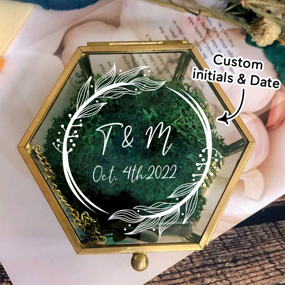 Mountain Ocean Lovers Matching Ringss - Couple Ring