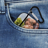 Custom Photo - Personalized Airpods 1/2 Case Cover With Keychain