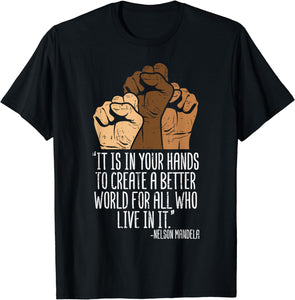 It Is In Your Hand African American T-shirt & Hoodie 0224