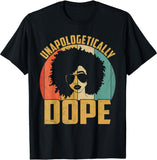 Unapologetically Dope African American T-shirt & Hoodie 0224