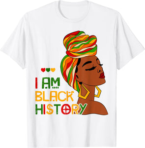 I Am Black History African American T-shirt & Hoodie 0224