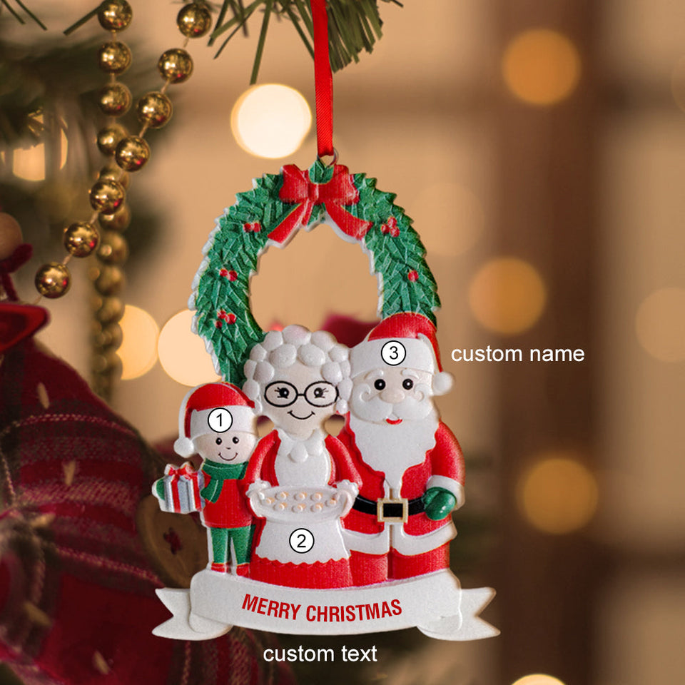 Any Family Name - Personalized Family Family Gift Ornament