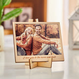 Any Photos - Personalized Couple Image Puzzle Photo Frame