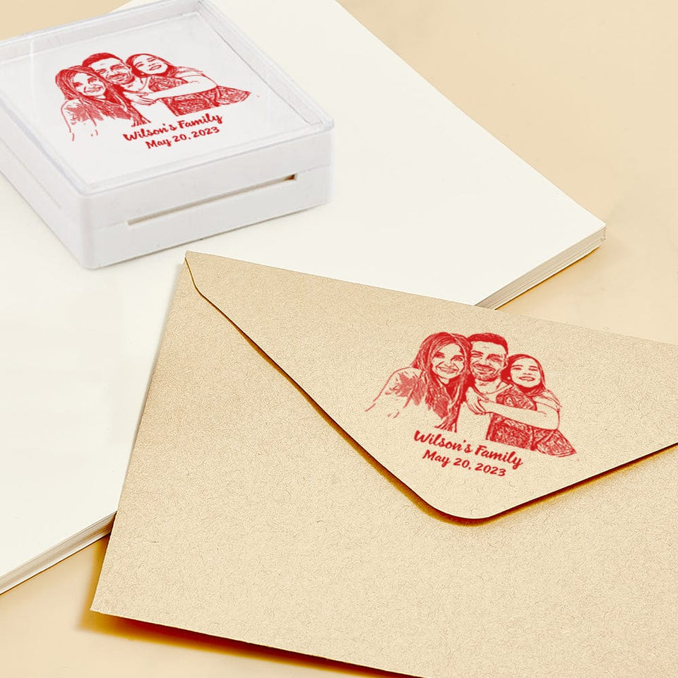 You & Me We Got This - Personalized Couple Photo Stamp