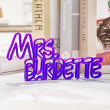 Any Name - Personalized Name Plaque