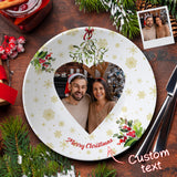 Christmas Dinner Plate - Personalized Family Plate