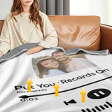 Song Code - Personalized Couple Heating Blanket with 3 Time Settings