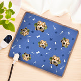 Any Pet Photo - Personalized Dog Heating Pad For Pet