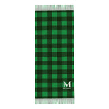 Personalized Initial Name Fringe Scarf