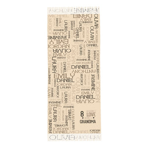 Custom Name Scarf
