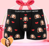 Custom Wife Or Girlfriend Face Boxers - Personalized Couple Men's boxer briefs