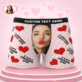 Custom Wife Or Girlfriend Face Boxers - Personalized Couple Men's boxer briefs