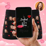 Custom Wife Or Girlfriend Face Boxers AR View - Personalized Couple Men's boxer briefs