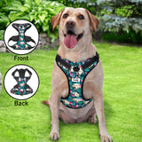 Custom Pet Photo Pattern - Personalized Photo Hawaiian Style Dog Harness