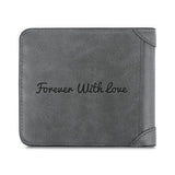 Any Photo And Text - Personalized Photo Bifold Wallet
