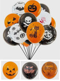 Happy Halloween - 100Pcs Halloween Latex Balloons Set