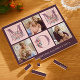 Happy Mother's Day - Personalized Mother Photo Building Block Puzzle