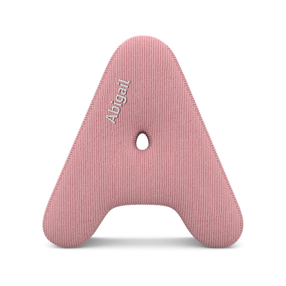 Name Letter - Personalized Letter Pillow