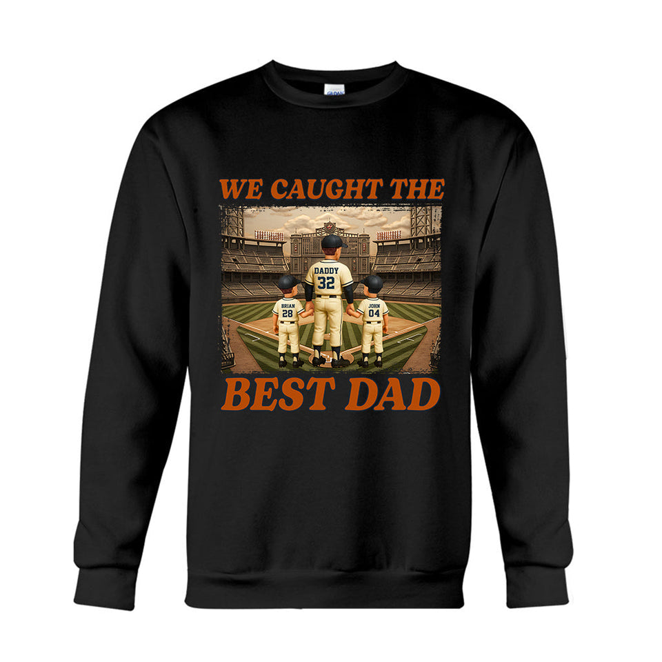 Baseball Dad - Personalized Father T-shirt & Hoodie