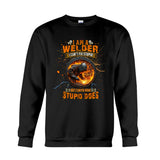 Gift For Welder Man - Personalized Welder T-shirt And Hoodie