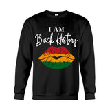 I Am Black History - Personalized African American T-shirt And Hoodie