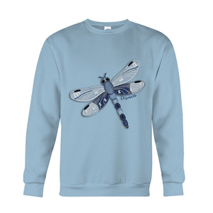 Blue Dragonfly/ Butterfly/ Bee/ Humming Bird - Personalized Gardening T-shirt And Hoodie