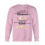 First Husband Now Daddy - Personalized Father T-shirt And Hoodie