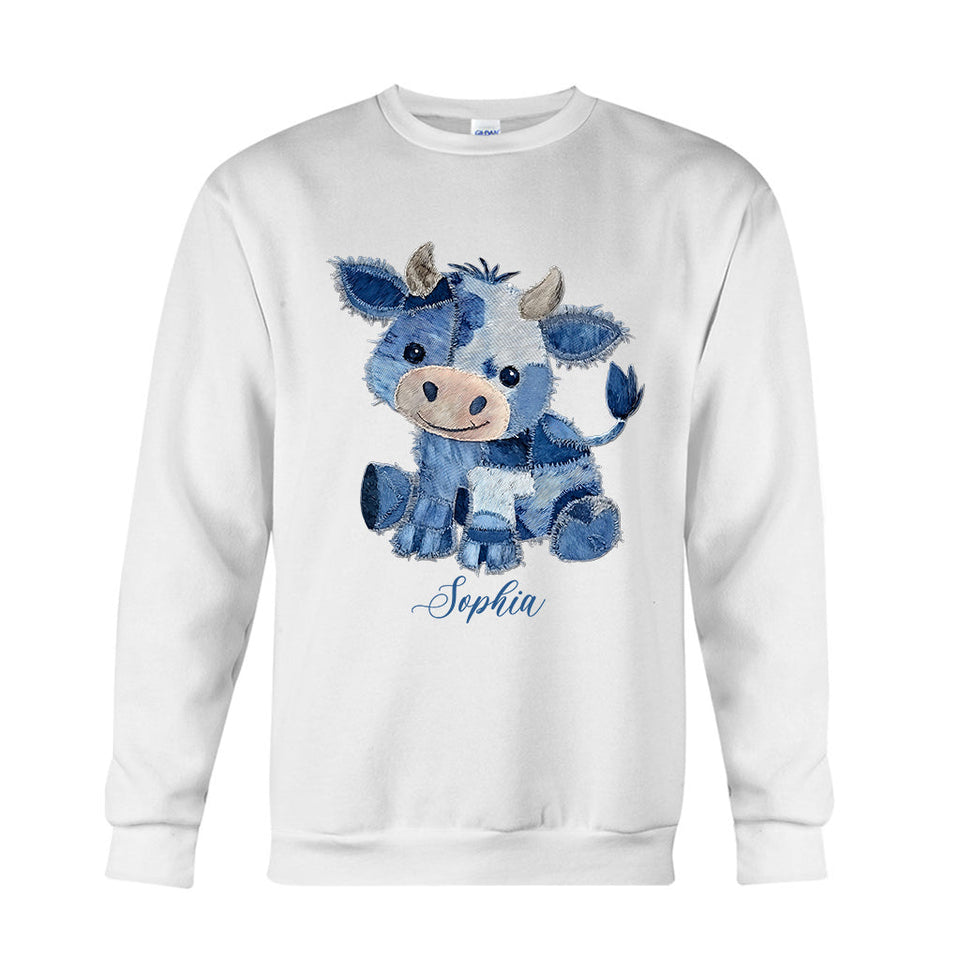 Cute Highland Cow - Personalized Highland Cow T-shirt And Hoodie