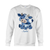 Cute Highland Cow - Personalized Highland Cow T-shirt And Hoodie