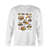 God Says I Am And Construction Car - Personalized Kid T-shirt And Hoodie