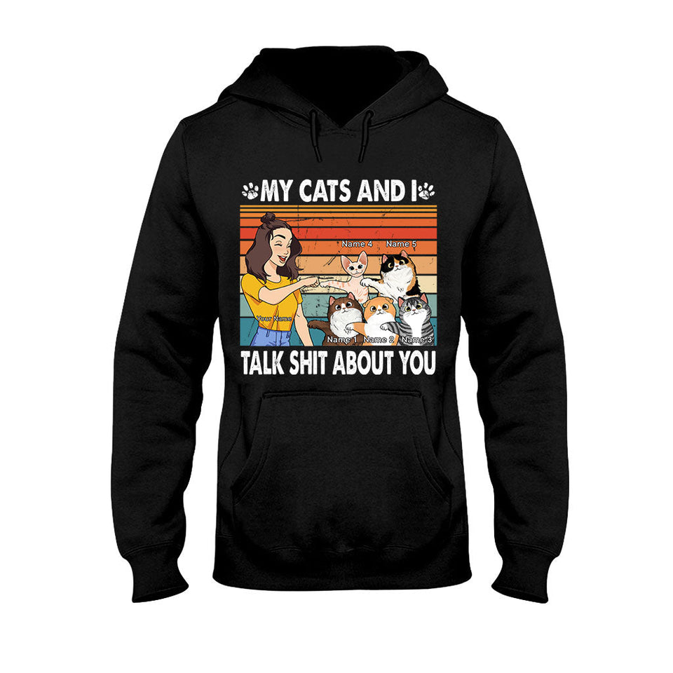 My Cat And I - Personalized T-shirt and Hoodie