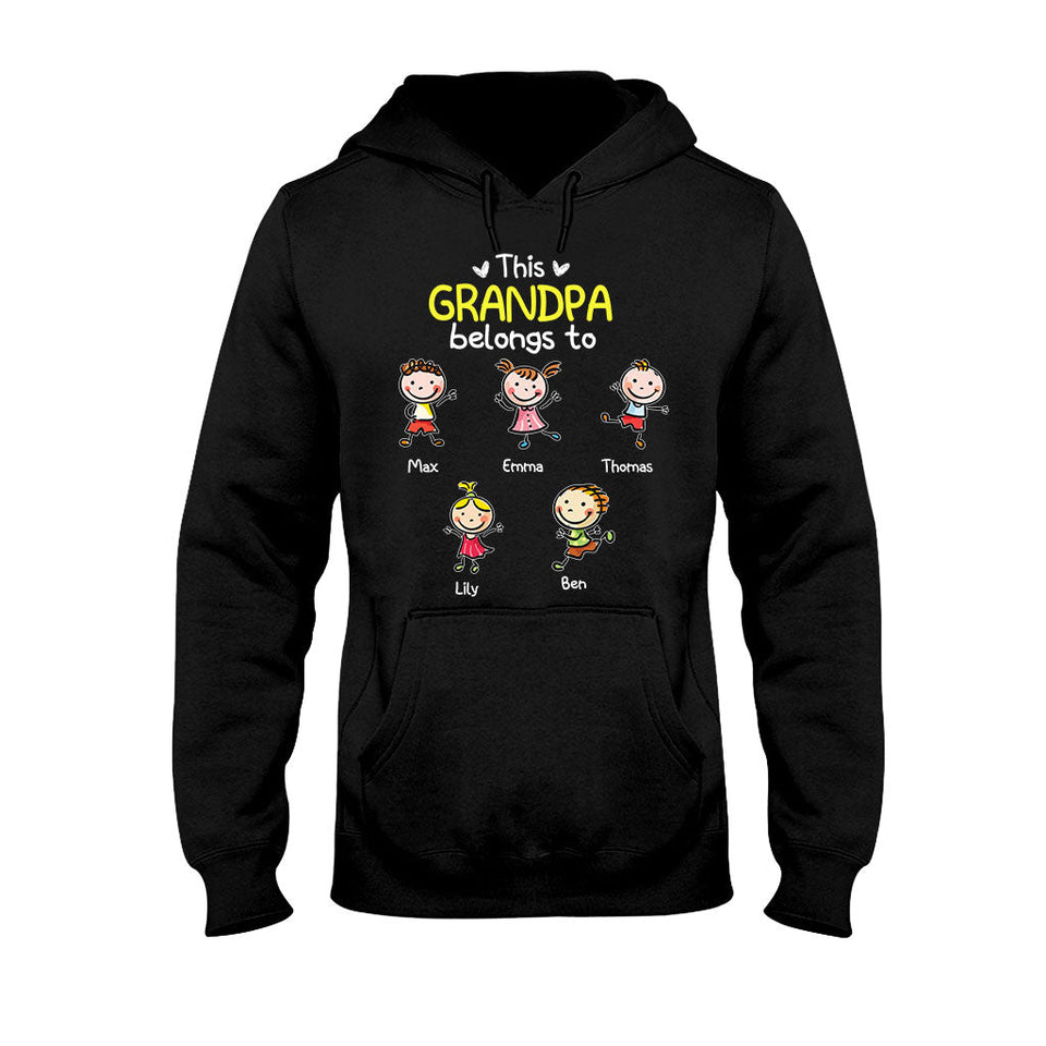 We Love You - Gift for grandma, dad, mom, grandpa - Personalized T-shirt And Hoodie
