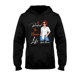 Rockin The Nana Life - Personalized Grandma T-shirt and Hoodie