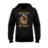 Basketball Is In My Bones - Personalized Basketball T-shirt And Hoodie