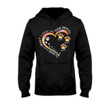 Paw Print - Personalized Dog T-shirt and Hoodie 1121