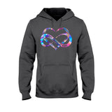 Not Sisters By Blood But Sisters By Heart - Personalized Bestie T-shirt and Hoodie
