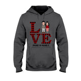 Love Couple - Personalized T-shirt and Hoodie