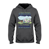 Spoiled Wife Camping Couple - Personalized T-shirt and Hoodie