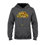 Live Love Spoil Sunflower Umbrella - Personalized Grandma T-shirt and Hoodie 1021