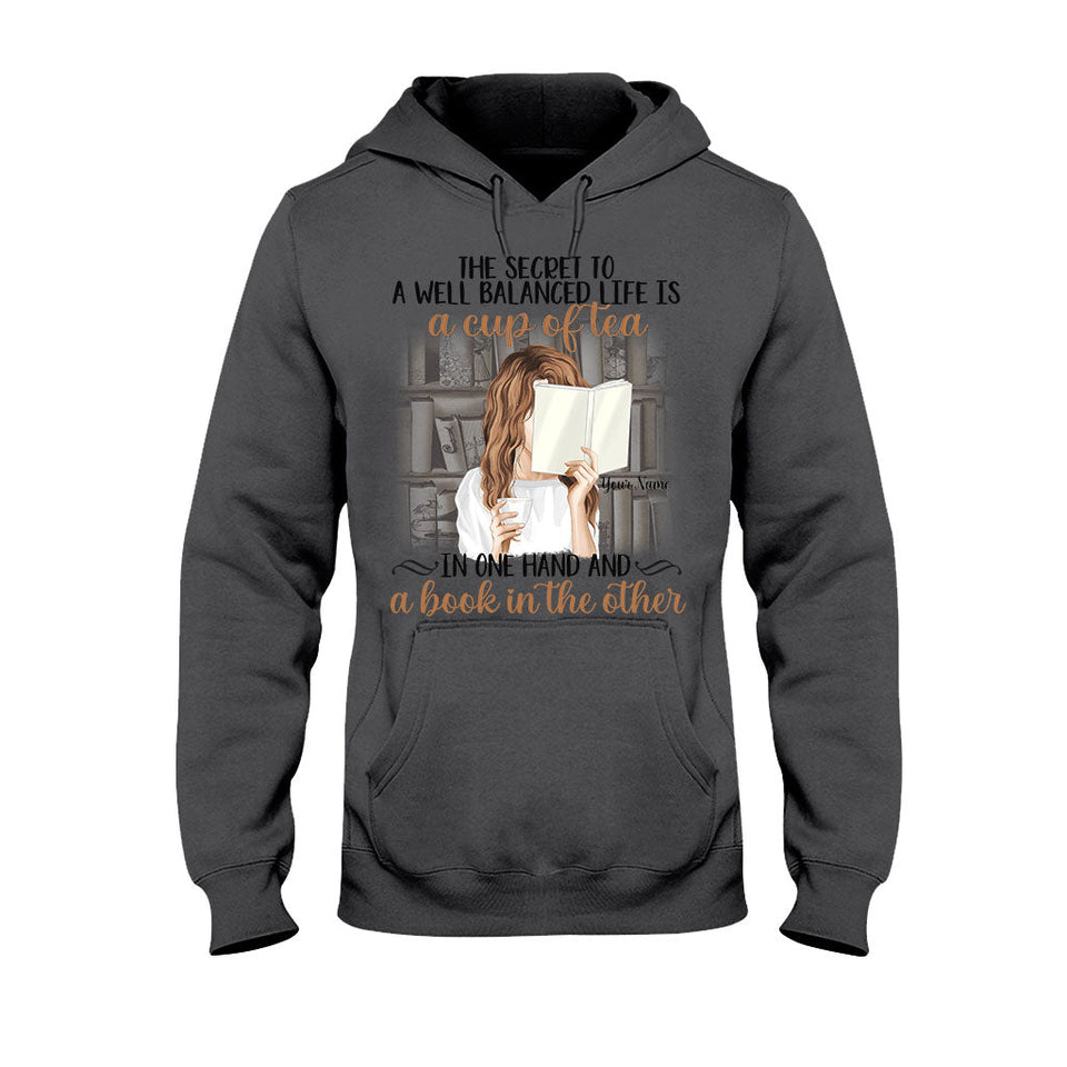 Book Lover - Personalized Book T-shirt and Hoodie
