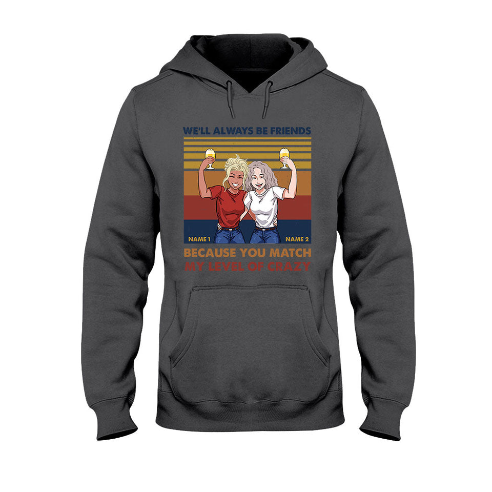 We're More Than Besties We're Like A Really Small Gang - Personalized T-shirt and Hoodie