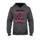 Warning The Girls Are Drinking Again - Camping T-shirt and Hoodie 112021
