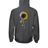 You Are My Sunshine Sunflower - Blue Line Police Officer T-shirt and Hoodie 1121
