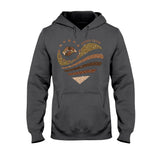 Brown Sugar - African American T-shirt and Hoodie With Faux Glitter Print 112021